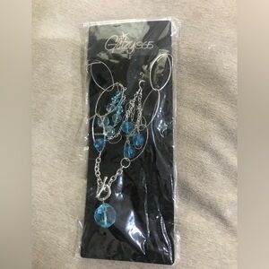 ♥️5/$20 Glitzy365 Blue Jewelry Set